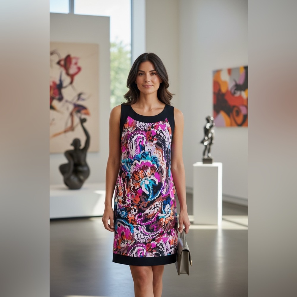 VIBRANT COLOR DRESS